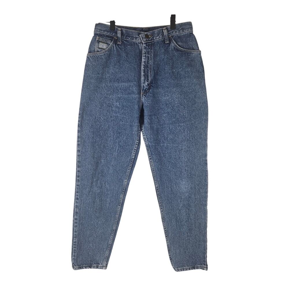 WRANGLER VINTAGE WOMEN'S HIGH-RISE TAPERED LEG JEAN SIZE 12 PETITE, 100% COTTON